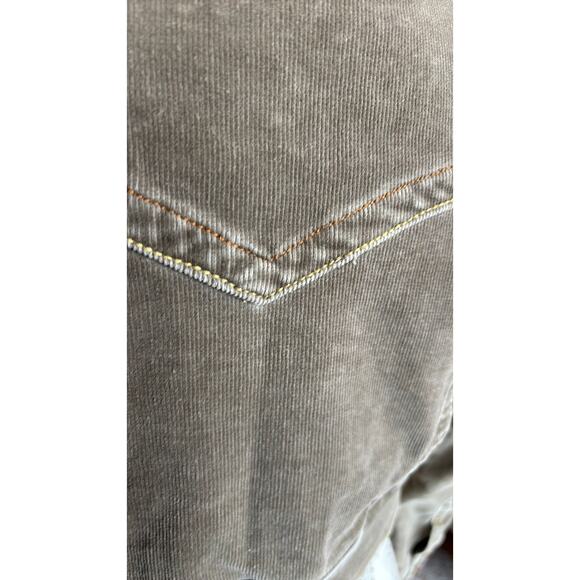 Vintage 90s z cavaricci super cropped corduroy bolero jacket - Picture 5 of 5